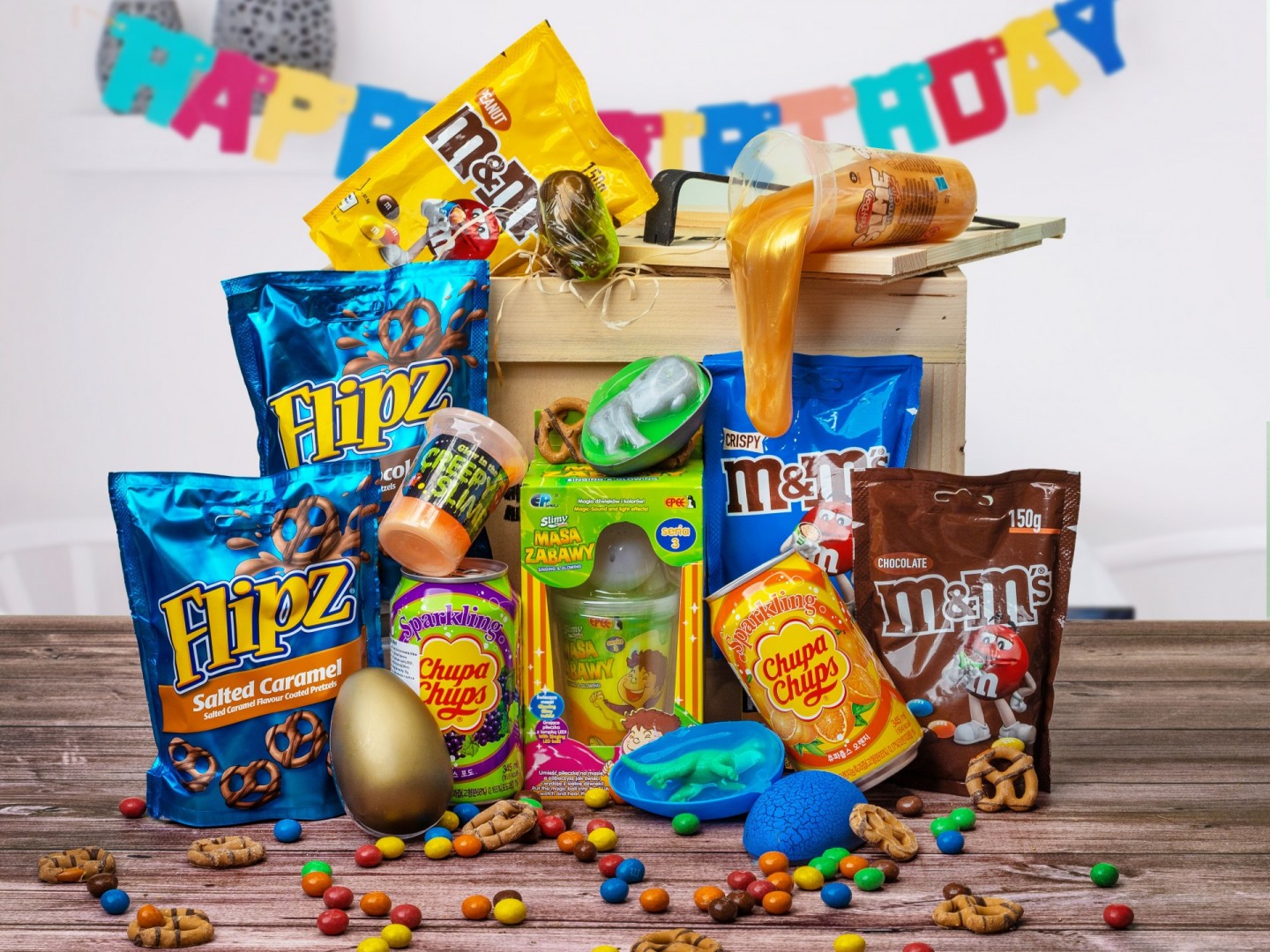 Dárková bedna plná SLIZU