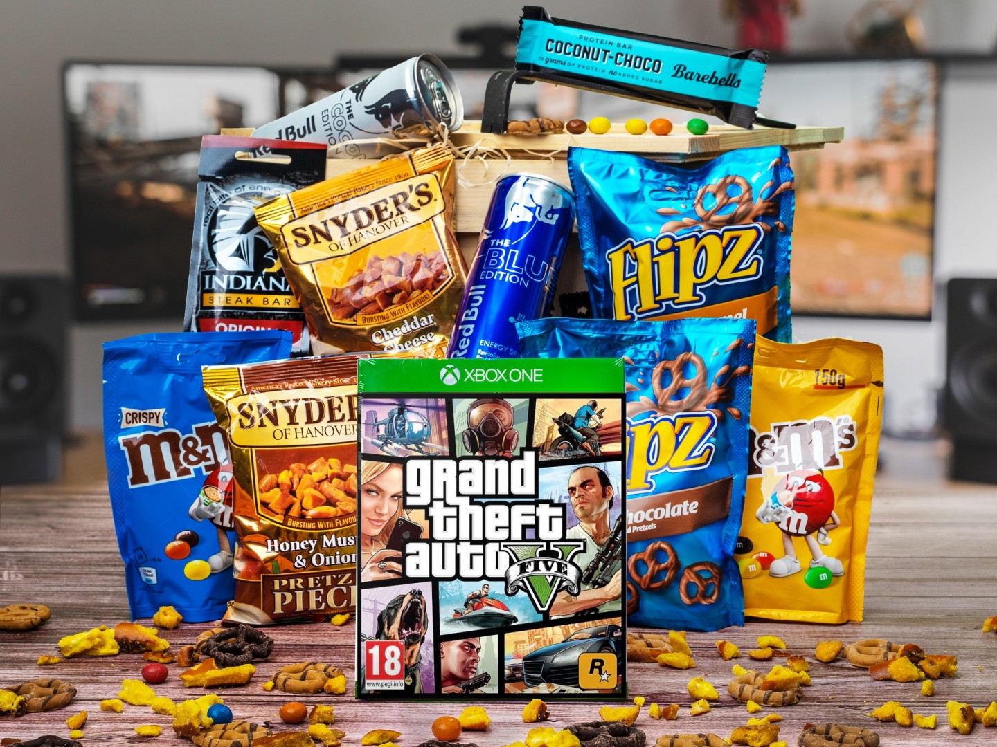 Dárková bedna pro hráče s Grand Theft auto V (XONE) - neaktivní