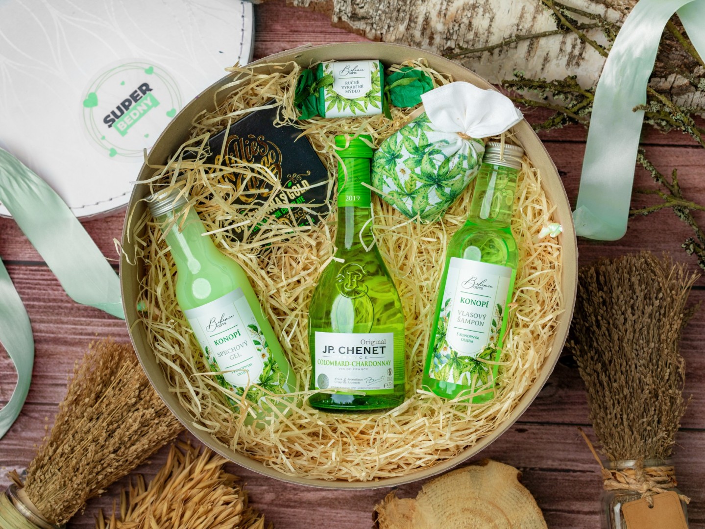 Dárkový box JP Chenet Chardonnay mini