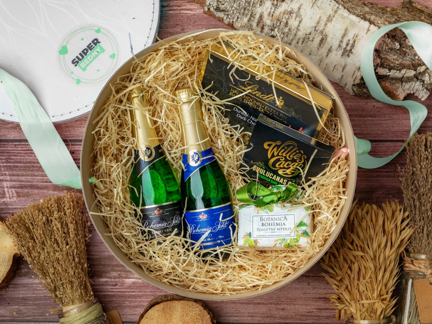 Dárkový box Bohemia Sekt 2x mini