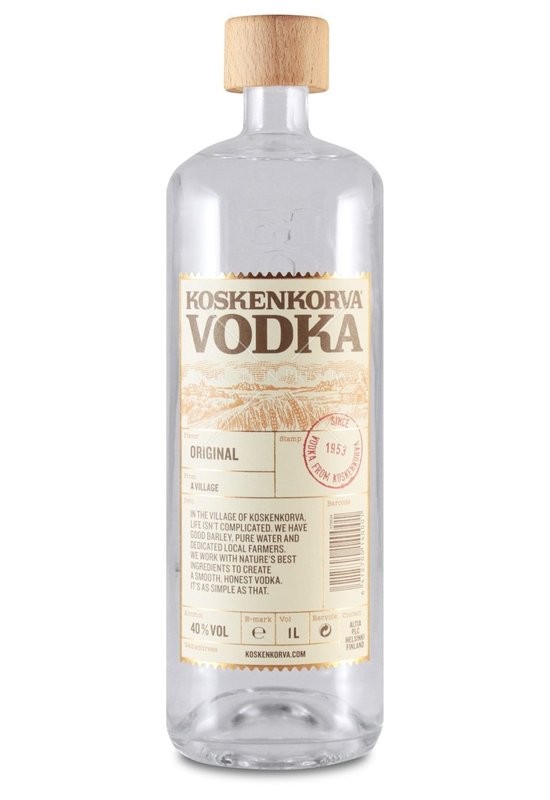 Vodka Koskenkorva čirá 1l