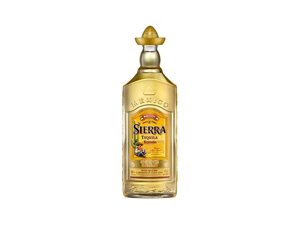Dárková bedna s tequilou Sierra Reposado