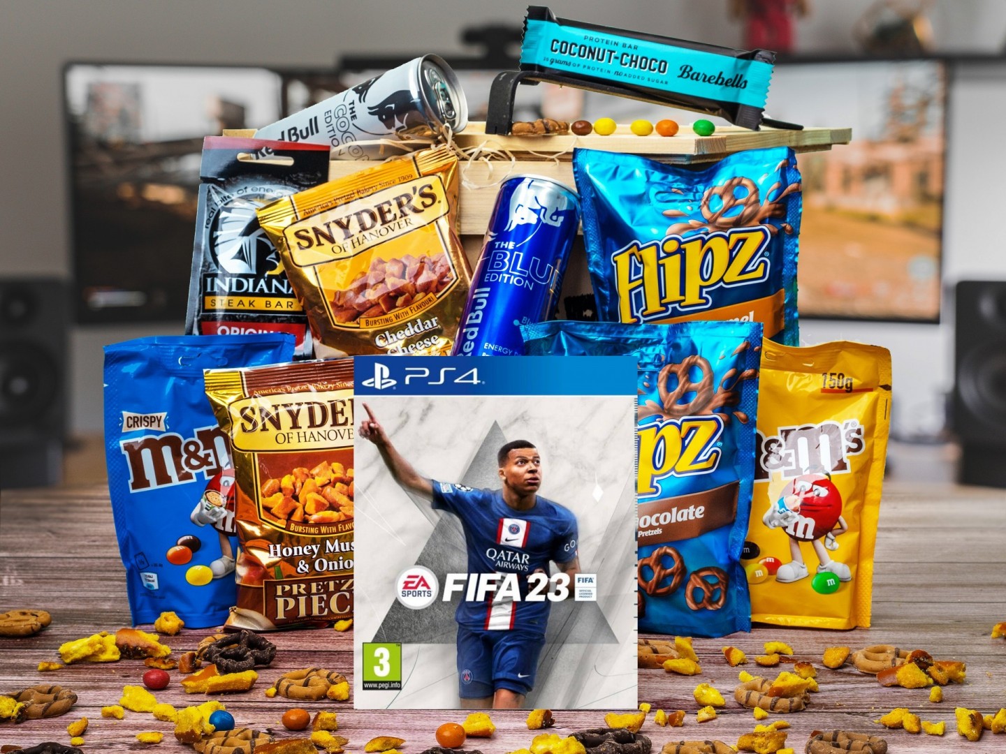Dárková bedna pro hráče PS4 ( FIFA 23 )