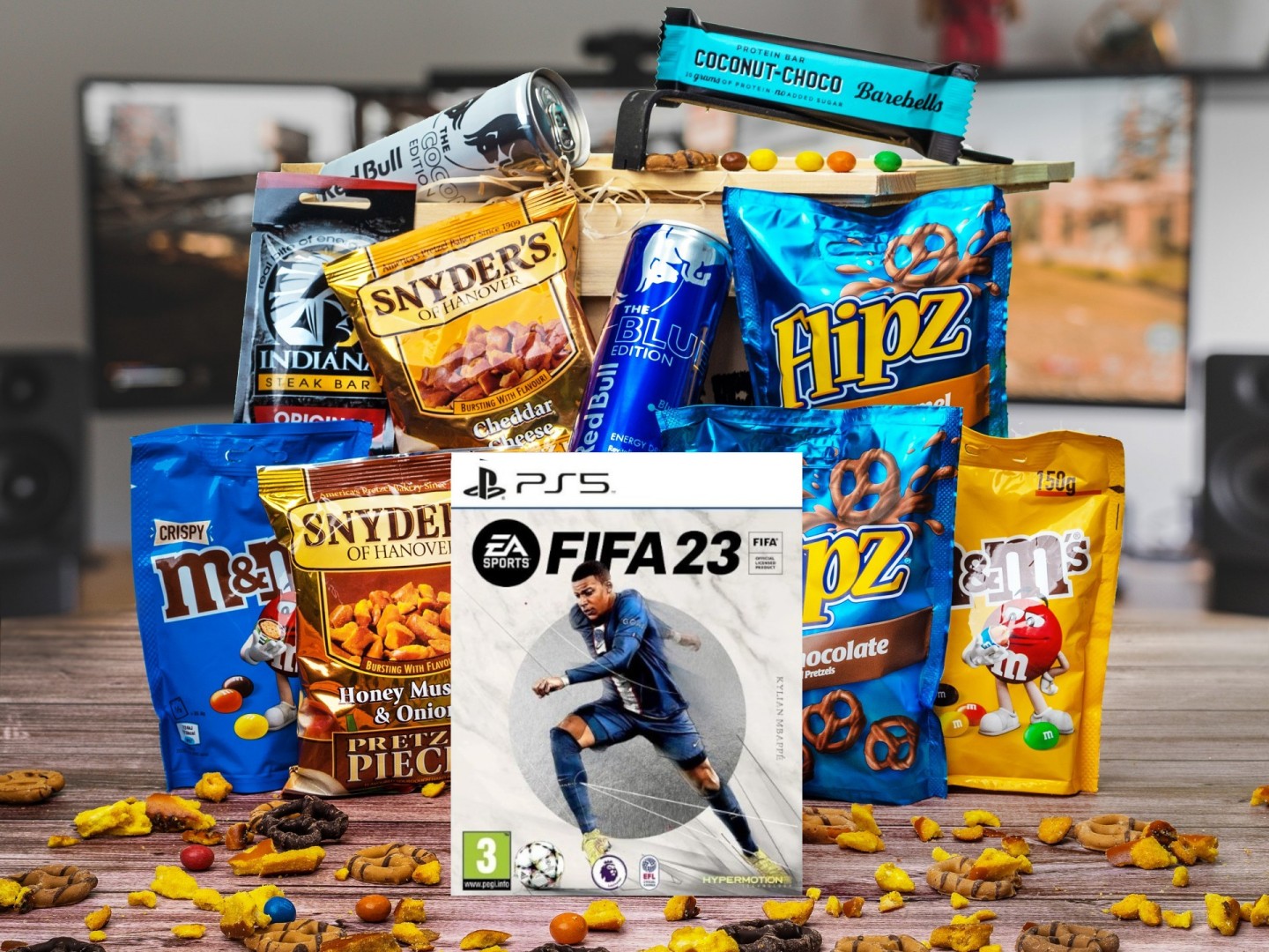 Dárková bedna pro hráče PS5 ( FIFA 23 )