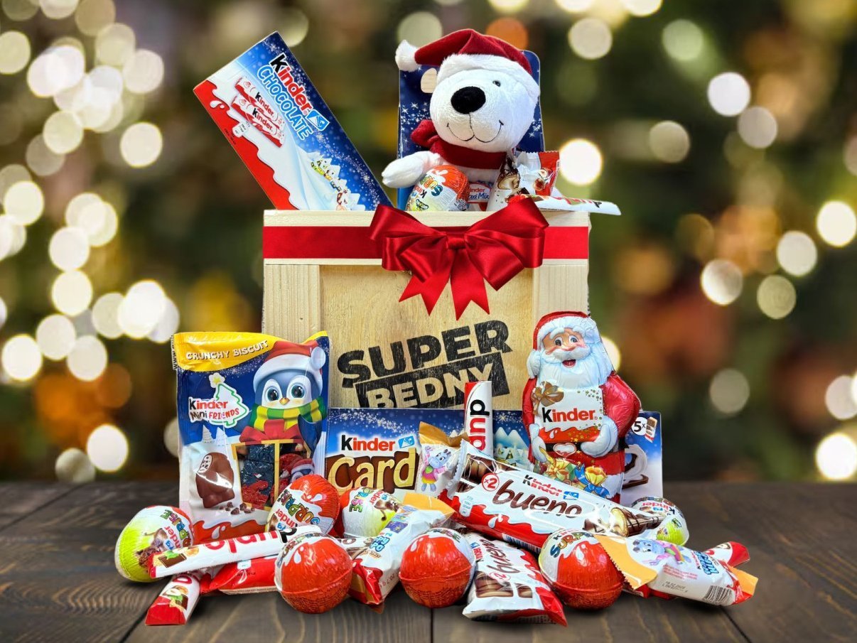Vánoční Superbedna s Kinder čokoládou
