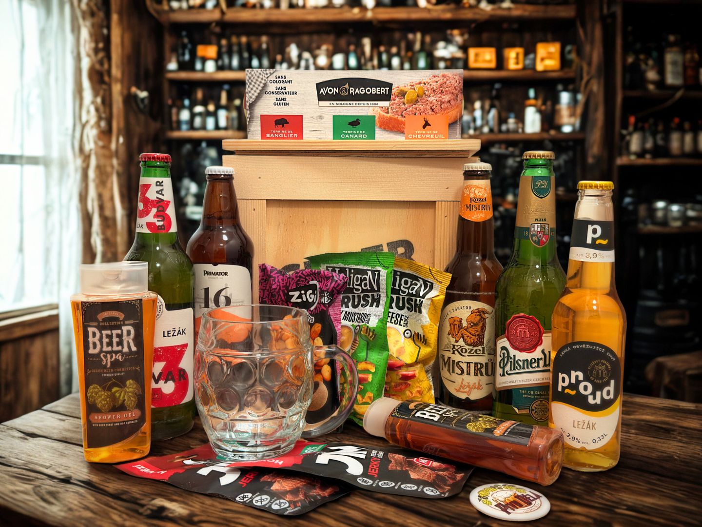 Pivo český výběr ve skle