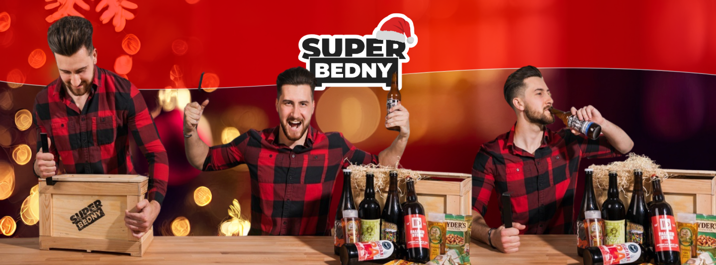 Kouzlo Vánoc zabalené v jediné bedně. Překvapte své blízké Superbednou.