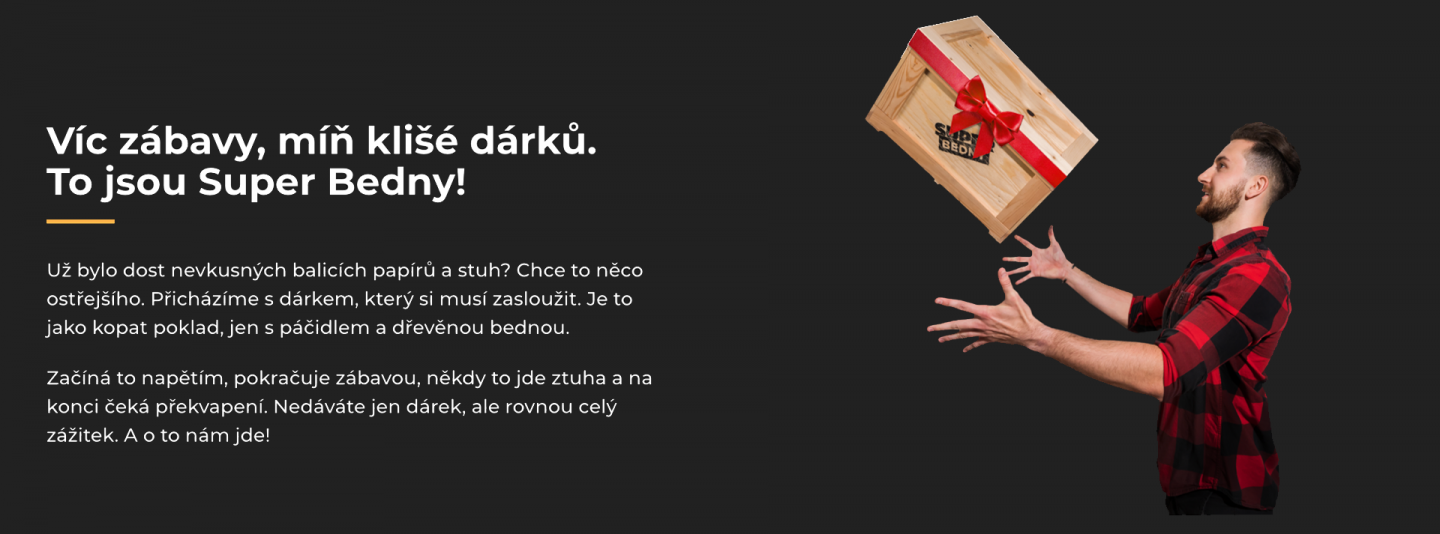 Víc zábavy, míň klišé dárků. To jsou Super Bedny!